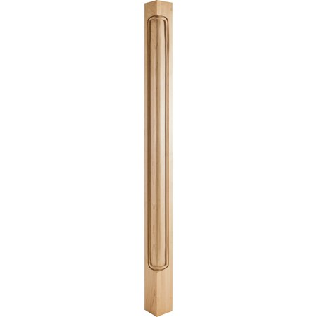 Hardware Resources 2-3/4" Wx2-3/4"Dx42"H Oak Beaded Corner Post CP-3-42OK